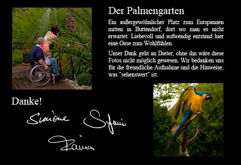 Fotobuch Palmengarten - Einleitung