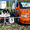 Mercedes-Benz V 230 - Das zweite Fahrzeug für die Allgäu-Orient-Rallye 2015