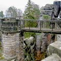Die Basteibrücke in der Sächsischen Schweiz