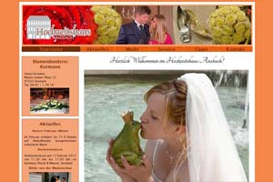Homepage Hochzeitshaus Ansbach